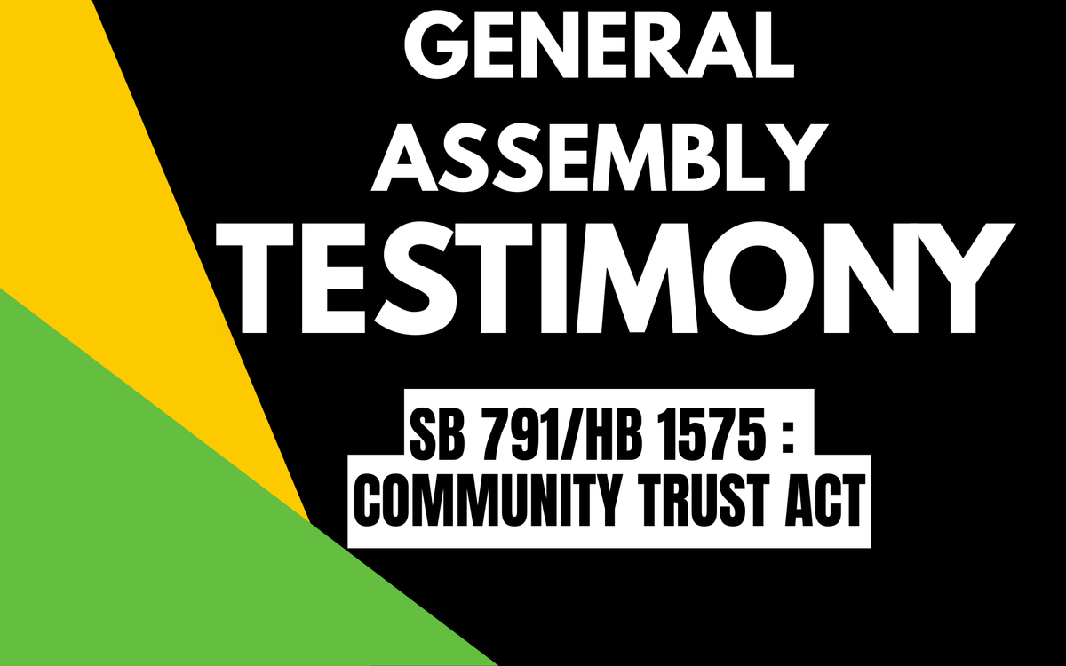 SB0791 / HB1575: Community Trust Act